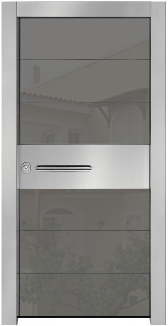 mod. Γαλήνη / γυαλί & Inox
