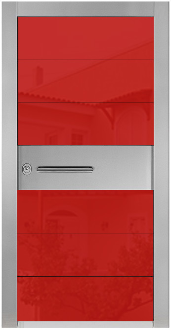 mod. Γαλήνη / γυαλί & Inox